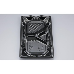 【廃番商品】シーピー化成 弁当容器 BF恵味9-1 黒 本体(N)