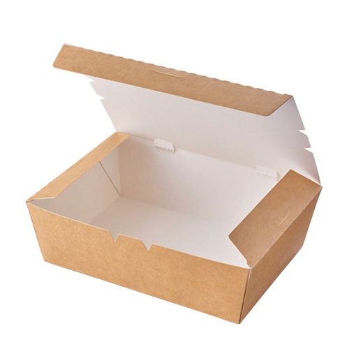 弁当容器 KLPボックス3 ナチュラル PP ケーピープラテック