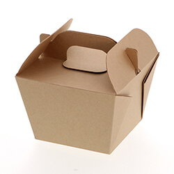 【廃番商品】HEIKO 食品容器 ネオクラフト キャリーフードボックス M 20枚