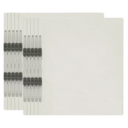 エコノミーフラットファイル　Ａ４縦　グレー　１０冊