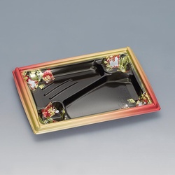 弁当容器 箱膳23-18-2H 山水 福助工業