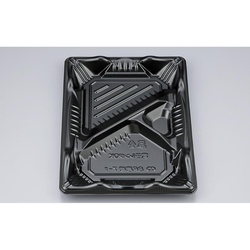 シーピー化成 弁当容器 BF恵味7-1 黒 本体(N)