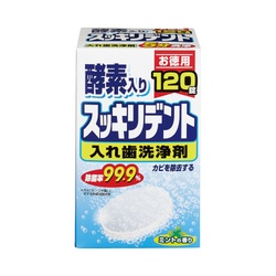 入歯洗浄剤スッキリデント　１２０錠入
