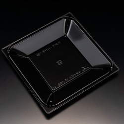 リスパック 惣菜容器 バイオ リファイン 15-16B 黒 本体