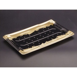 リスパック 寿司容器 誠18B ふではく金 本体