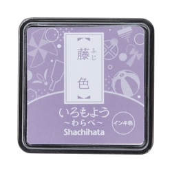 いろもよう　わらべ　藤色