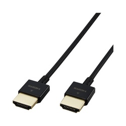 ＨＤＭＩケーブルスリム０．５ｍ黒