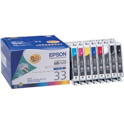 純正インク　ＩＣ８ＣＬ３３（８色入）