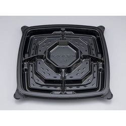 シーピー化成 オードブル容器 NU盛ブル30-30 黒本体