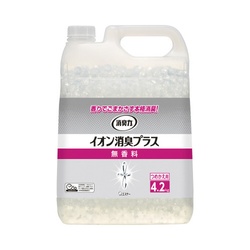 消臭力クリアビーズイオン消臭プラス　詰替４．２ｋｇ