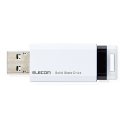 ＳＳＤ　外付け　１ＴＢ　小型　ノック式　ホワイト