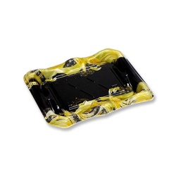 軽食容器 富士2-3(6)うねり風PGHF デンカポリマー