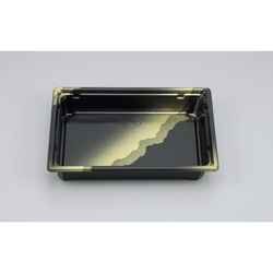 シーピー化成 弁当容器 NU角もり230 さや 本体(R)