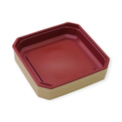 折箱 ワン折重隅切50A 杉赤 本体 アクタ