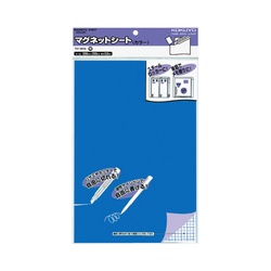 マグネットカラーシート３００×２００ｍｍ　青Ｘ１０