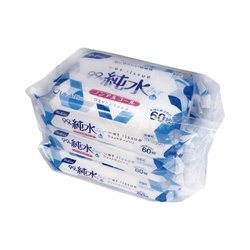 純水９９％ウェットティシュ６０枚３Ｐ×１６