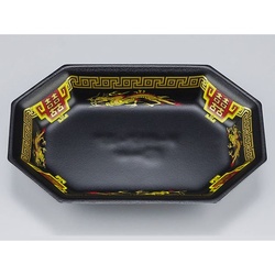 シーピー化成 惣菜容器 V-617-27 飛龍黒 本体