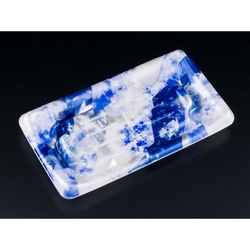 リスパック 刺身容器 わざ盛15B 氷晶青 本体