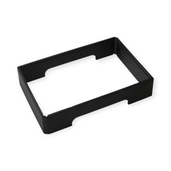 ワン折KSN8(40) 黒焼杉 足付 縁