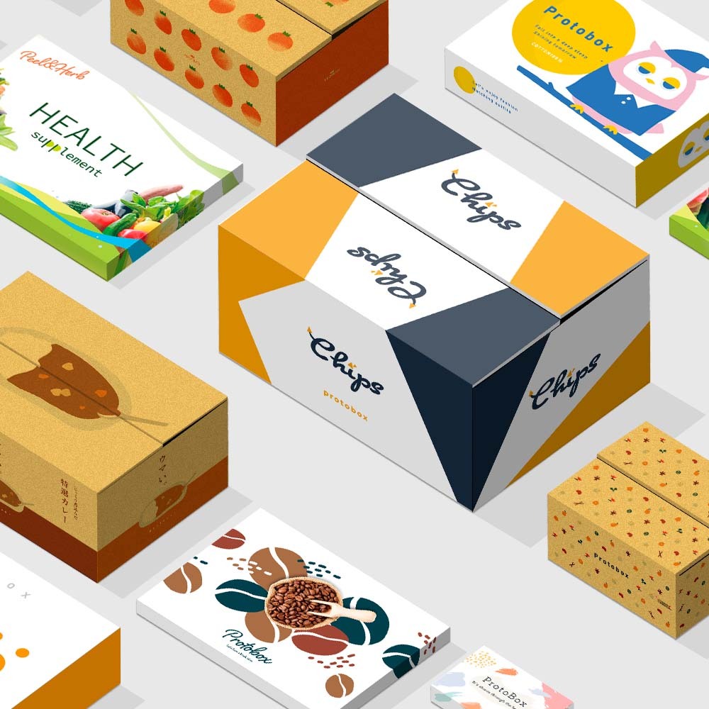 【廃番商品】かんたんオリジナルパッケージ 印刷サンプル