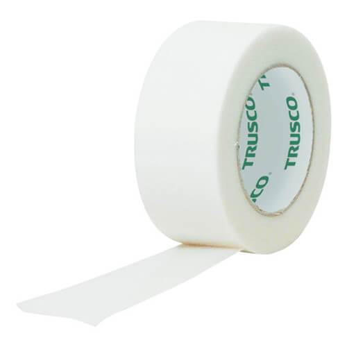 【廃番削除】クロステープ50mm×50m　透明　【ＴＲＵＳＣＯ クロス粘着テープ（薄手） ５０ｍｍ×５０ｍ】