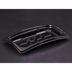 【廃番商品】リスパック 惣菜容器 クリーンカップ Pリッジ 18-11B 黒 本体