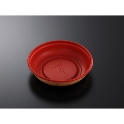 中央化学 どんぶり容器 SD 庵里丼 M19 R-輪Y 本体 発泡