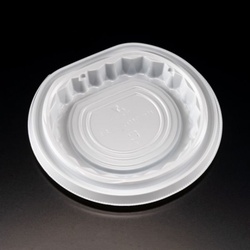 リスパック フルーツ容器 バイオ パティー 16B 白 本体