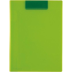 アクティフ　クリップファイルＡ４　ライトグリーン