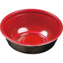 どんぶり容器 丼-170 スペースゴールド(内朱) エフピコ