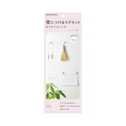 壁につけるマグネットセットＢ　ホワイト