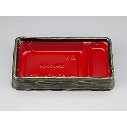 シーピー化成 お重 BFハカマ集重27-1 金板目 本体(N) 発泡