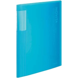 ノビータ　クリアカラー　Ａ４縦　４０Ｐ　淡青１０冊