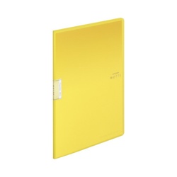 クリヤーブックモッテＡ４縦　１０Ｐ　黄