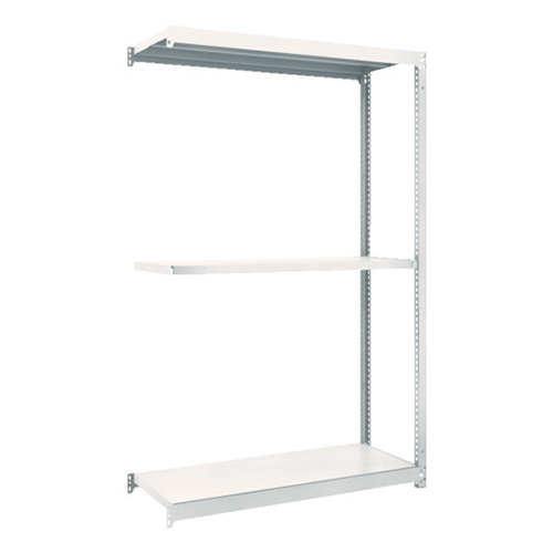 ＴＲＵＳＣＯ スチールラック Ｍ1.5型軽中量棚 860×445×1800mm 3段 連結 ネオグレー M1.56343B