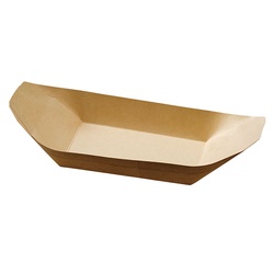 【廃番商品】中村 紙トレー 舟皿(紙製)50枚入(210mm)