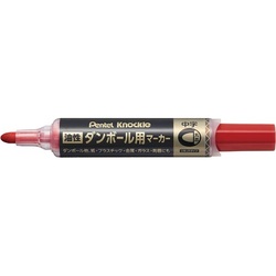 油性マーカー　ダンボール用マーカー　中字　赤１０本