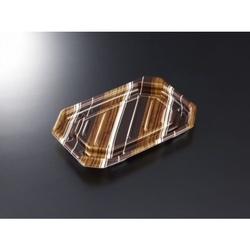 中央化学 軽食容器 TP デリグー 22-15 バウムBR 本体