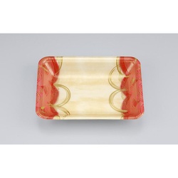 発泡トレー 新LL15-30 波瓦赤 シーピー化成