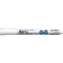 修正ペン　スーパーキャップ加圧方式　水性・油性用細