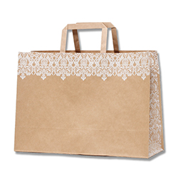 【廃番商品】HフラットCB 340-1 ダマスク WH