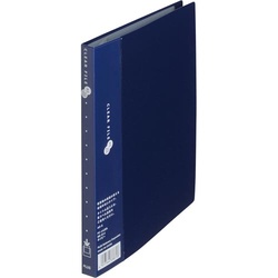 クリアーＦスーパーエコノミーＡ５縦　２０Ｐ紺１０冊