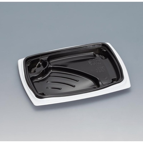 弁当容器 祝い膳24-18-3H 白内黒 福助工業