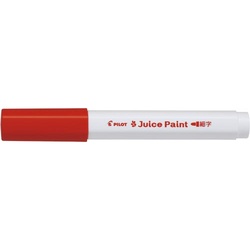 水性マーカー　ジュースペイント　細字レッドＸ５