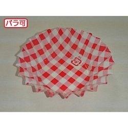 セイコー おかずカップ ラミケースOPP6Aチェック柄ピンク 500枚