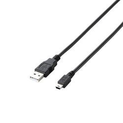 ＵＳＢ２．０ケーブル　２ｍ　ブラック