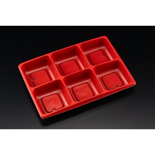 リスパック 弁当容器 バイオデリカ かさね 55 中皿1 RBS 新