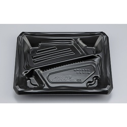 シーピー化成 弁当容器 CBFつむぎ8S-1 黒 本体 発泡