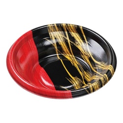 エフピコ どんぶり容器 MFP-丸丼18(V1)本体 金彩赤黒