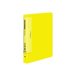 クリヤーブック替紙式黄Ａ４縦背幅３３ｍｍ